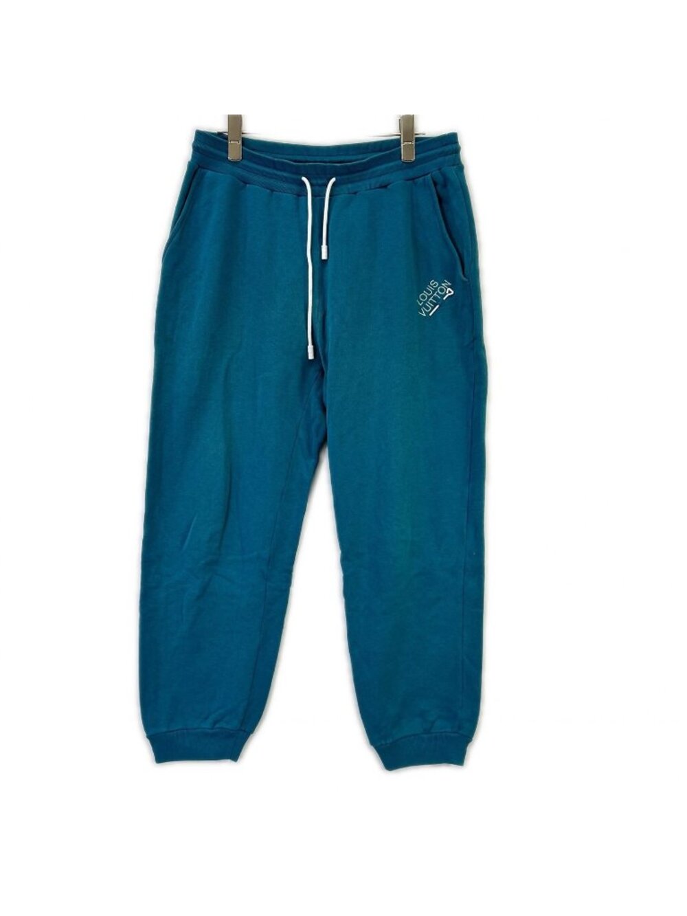 Louis Vuitton Blue with Embroidery Sweatshirt Pants